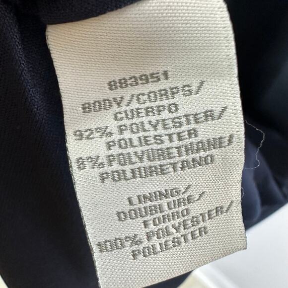 Theia Navy Mermaid Gown Cocktail Party Event Women’s 4 - Picture 5 of 9